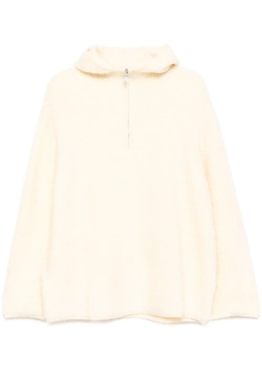b+ab hooded sweater - White