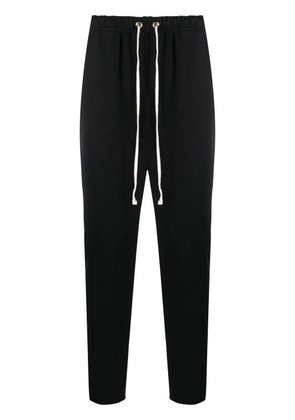 Les Tien fleece track pants - JET BLACK