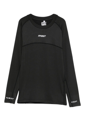 Family First long-sleeve performance top - Black