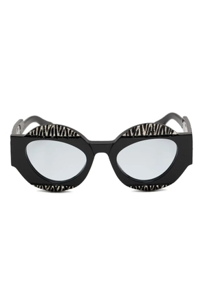 Kuboraum Cybersonic Leaf sunglasses - Black