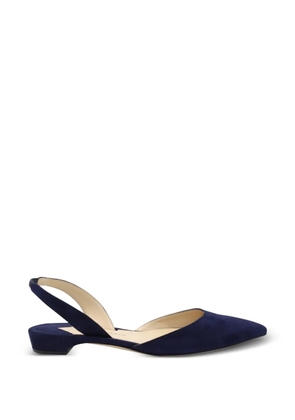 Paul Andrew Rhea pointed-toe slingback pumps - Blue
