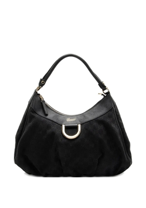 Gucci Pre-Owned medium GG Canvas D Ring shoulder bag - Black