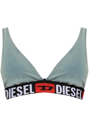 Diesel De-Geny-S denim bra top - Blue