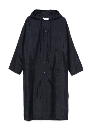 Tibi hooded button coat - Blue