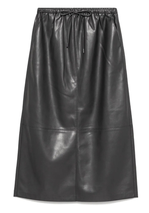 b+ab faux-leather skirt - Black