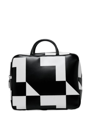 Comme Des Garçons geometric-pattern tote bag - Black
