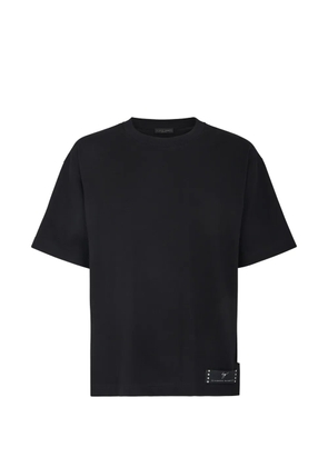 Giuseppe Zanotti Lr-66 label-detail T-shirt - Black