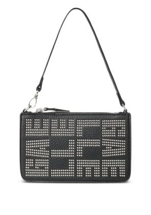 Gaelle mini studded-embellishment shoulder bag - Black
