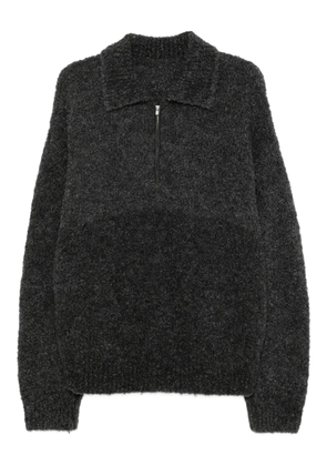 CROQUIS mock-neck jumper - Grey