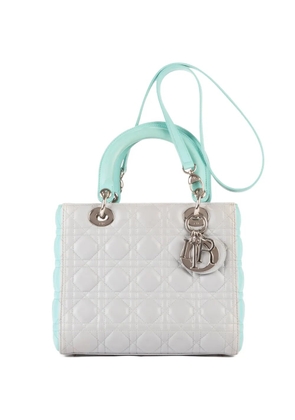 Christian Dior Pre-Owned Lady Dior quilted tote bag - Grey