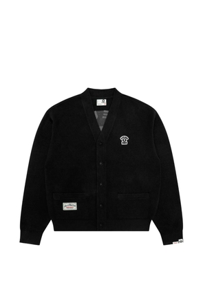 AAPE BY *A BATHING APE® logo-detail cardigan - Black