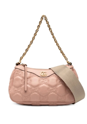 Gucci Pre-Owned 2016-2025 Small GG Matelasse Leather satchel - Pink
