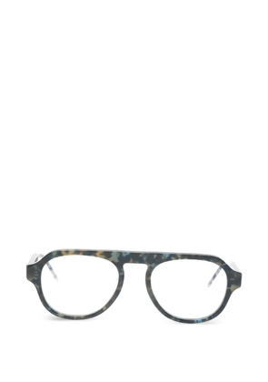 Thom Browne Eyewear pilot-frame glasses - Blue