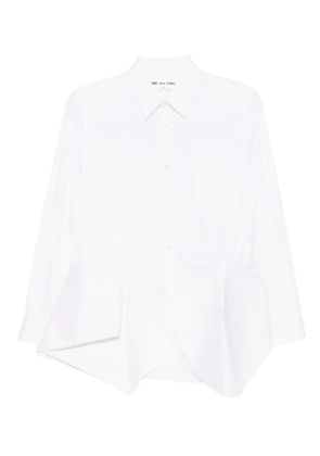 Comme Des Garçons asymmetric long-sleeves shirt - White