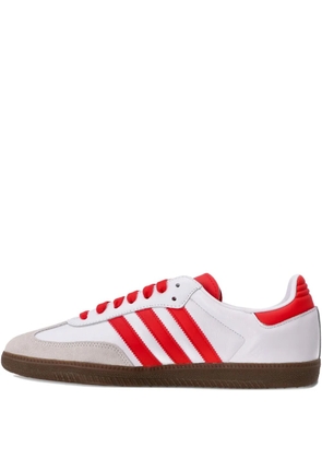 adidas Samba three-stripe sneakers - Red