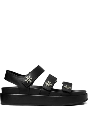 Tory Burch triple strap platform sandals - Black