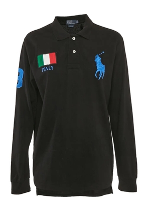 Polo Ralph Lauren Vintage long-sleeve polo shirt - Black