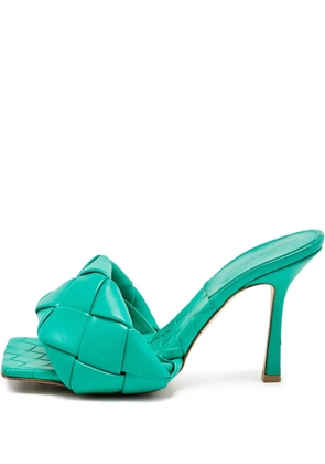 Bottega Veneta Pre-Owned woven leather sandals - Blue