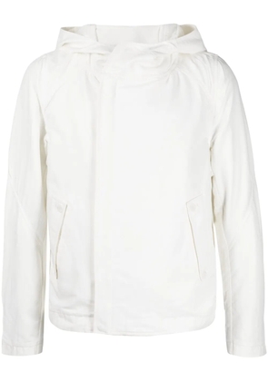 Private Stock The Saladin off-centre jacket - White