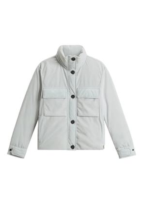 Woolrich hooded flap-pocket jacket - Blue