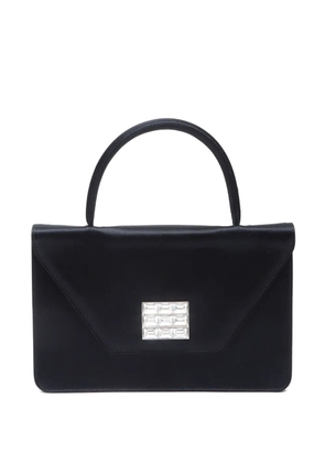 Celine Pre-Owned 1990-2000s satin handbag - Black