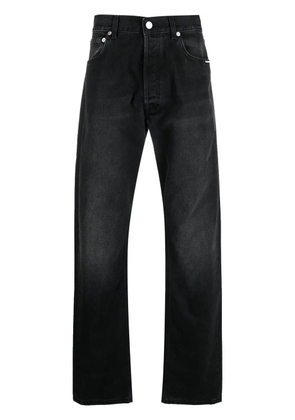 VTMNTS straight-leg cotton jeans - Black