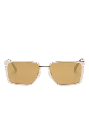 Off-White Eyewear Yoder rectangle-frame sunglasses - Gold