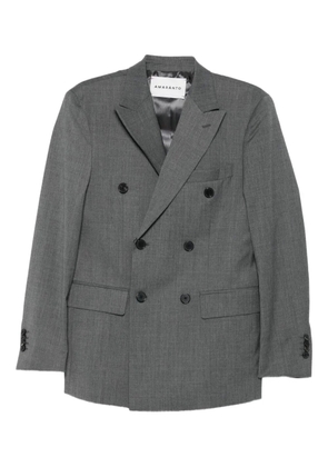 AMARÁNTO double-breasted jacket - Grey