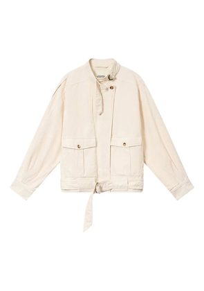 ISABEL MARANT x Isalya buckle pocket jacket - Neutrals