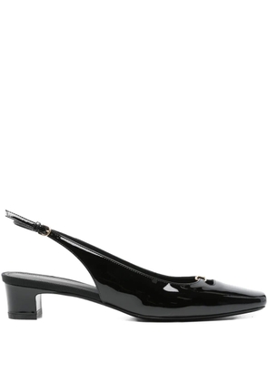 Ferragamo Pre-Owned 40mm cut-out slingback pumps - Black