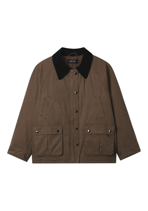 tout a coup buttoned pocket jacket - Brown