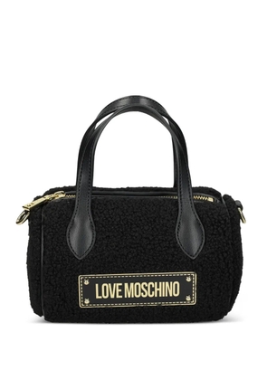 Love Moschino top-handle chain tote bag - Black