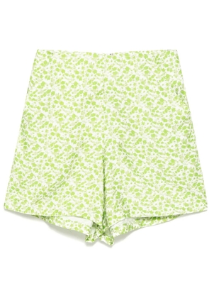 Bambah Fflora Azalea shorts - Green