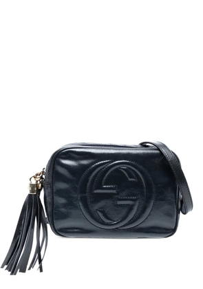 Gucci Pre-Owned 2016-2025 Patent Soho Disco crossbody bag - Blue