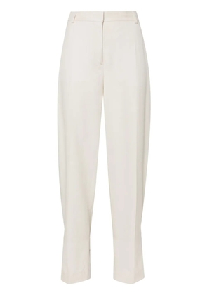 TOTEME buckled slouch trousers - White