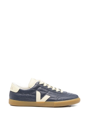 VEJA Panenka lizard-effect sneakers - Blue