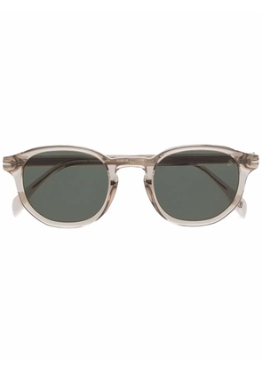 Eyewear by David Beckham round frame sunglasses - Neutrals