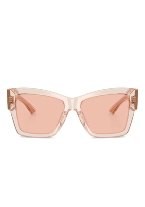 Dolce & Gabbana Eyewear printed-arms sunglasses - Pink