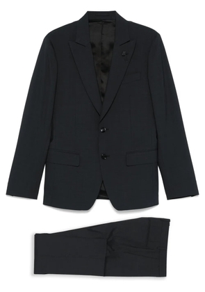 Lardini brooch-detail suit - Grey