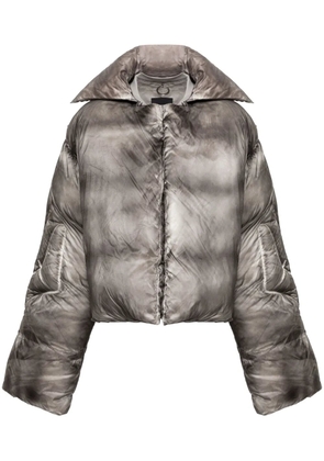 HELIOT EMIL Sculptural down puffer jacket - Grey
