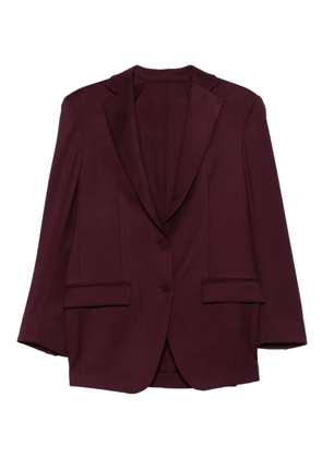 MARSEM notched-lapel single-breasted blazer - Red