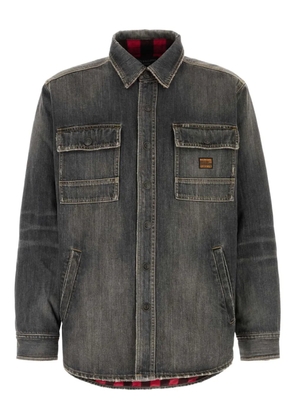 Balenciaga cotton demin shirt jacket - Grey
