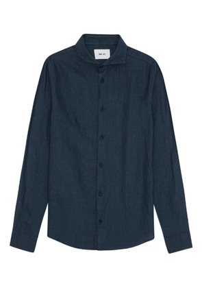 NN07 linen shirt - Blue