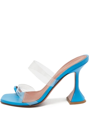 Amina Muaddi pre-owned 100mm Sami sandals - Blue