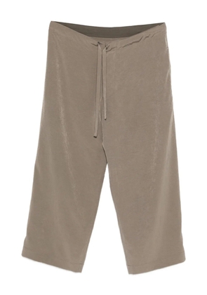 Y's drawstring trousers - Neutrals