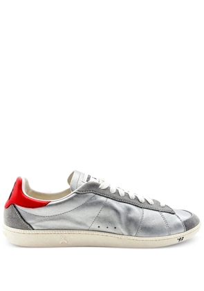 Patrizia Pepe leather sneakers - Silver