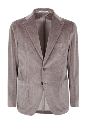 Tagliatore corduroy two-button jacket - Brown