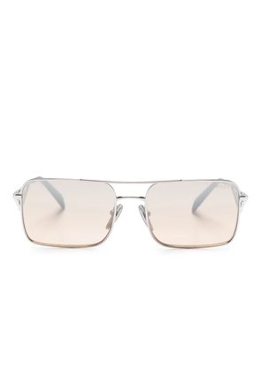 Prada Eyewear rectangle-frame sunglasses - Silver