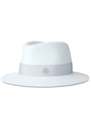 Maison Michel André wool-felt fedora hat - Blue