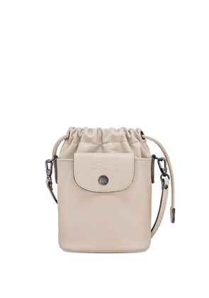 Longchamp mini Le Pliage Xtra bucket bag - White